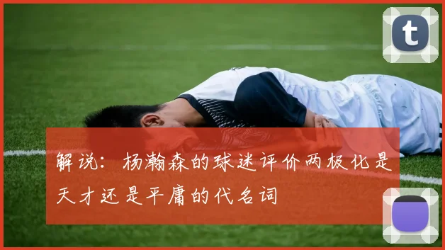 解说：杨瀚森的球迷评价两极化是天才还是平庸的代名词
